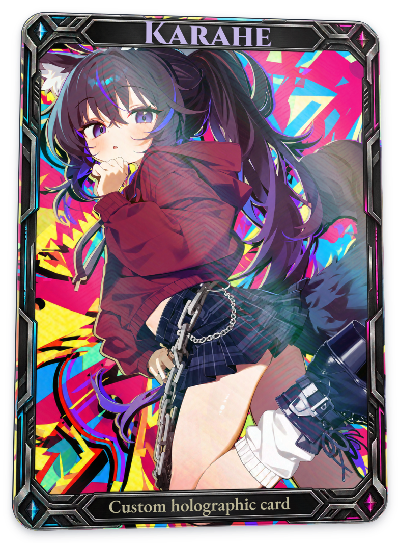 Diffraction foil preset