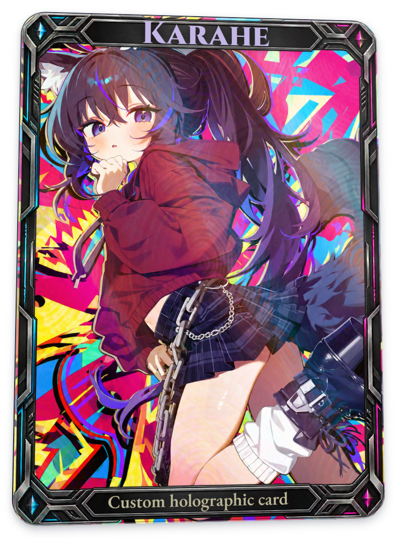 Radiant Focus foil preset with Standard reflection